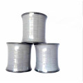 Silver 100% Polyester Double Side Reflective Thread Yarn